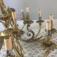 Bronze chandelier