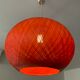 Vintage pendant lamp nylon thread ball 60s-70s