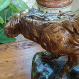 Gordon Setter terracotta statue after T Cartier