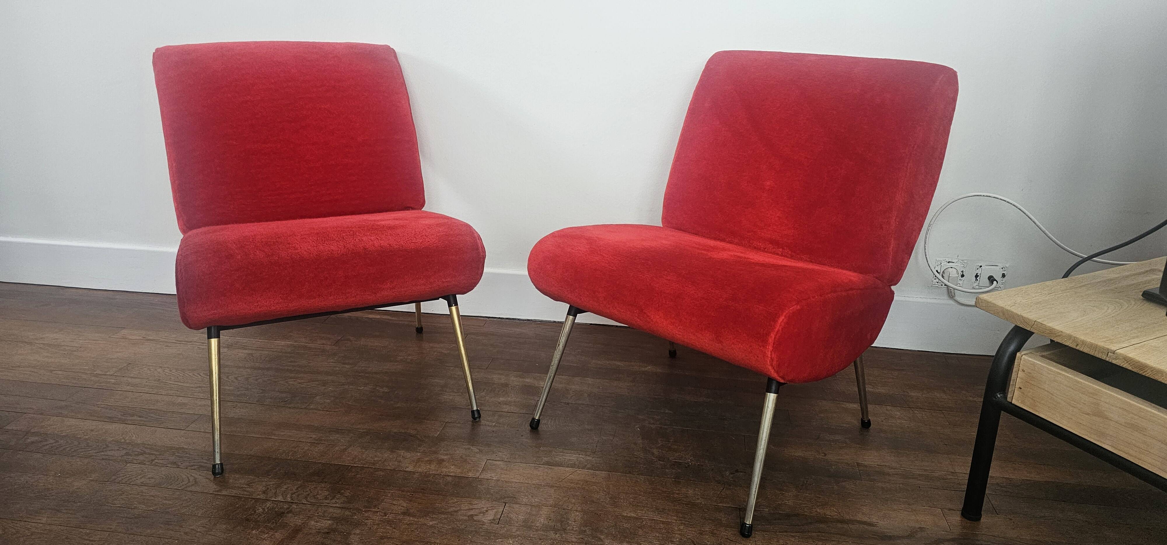 Vintage Kiss edition Pelfran armchairs from the 1960s.