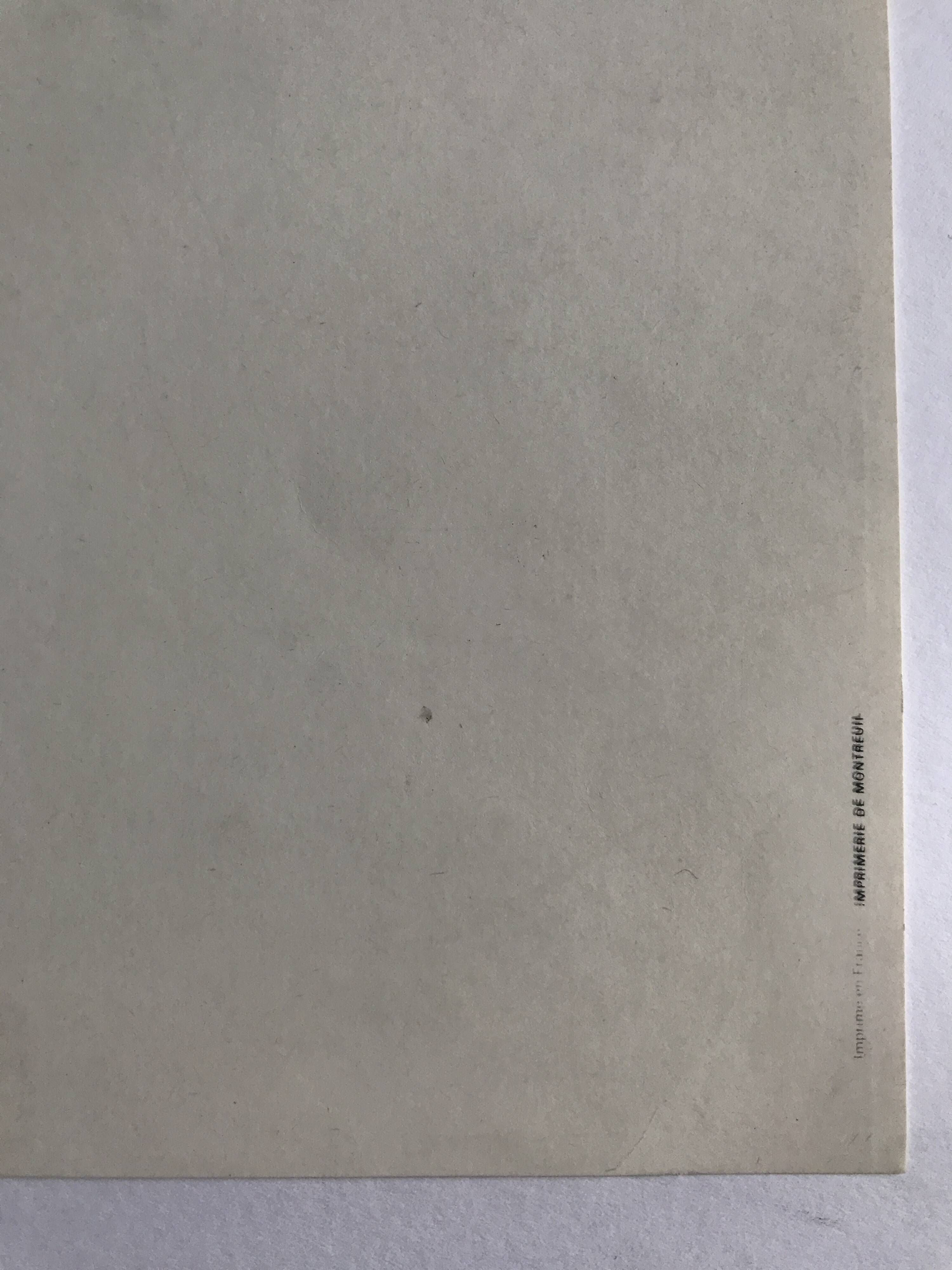Bernard plossu, pablo monasterio, la photogalerie, 1976. original poster in b&w