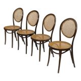 Ensemble vintage de quatre chaises Michael Thonet ZPM Radomsko Design