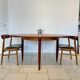 Table ronde extensible en teck