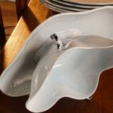 English earthenware service, CP monogram, ducal crown, 109 pieces