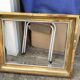 Brass frame fireplace