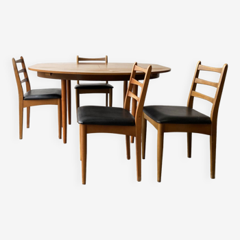 Ensemble de salle à manger par Schreiber Furniture - Moderne du milieu du siècle des années 1960