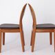 6 Vintage Chairs Niels Koefoed 1970s Teak Danish