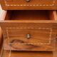 Antique wooden desk with steps and drawers – 103 cm