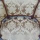 Fauteuil bergère louis XV en Noyer sculpté