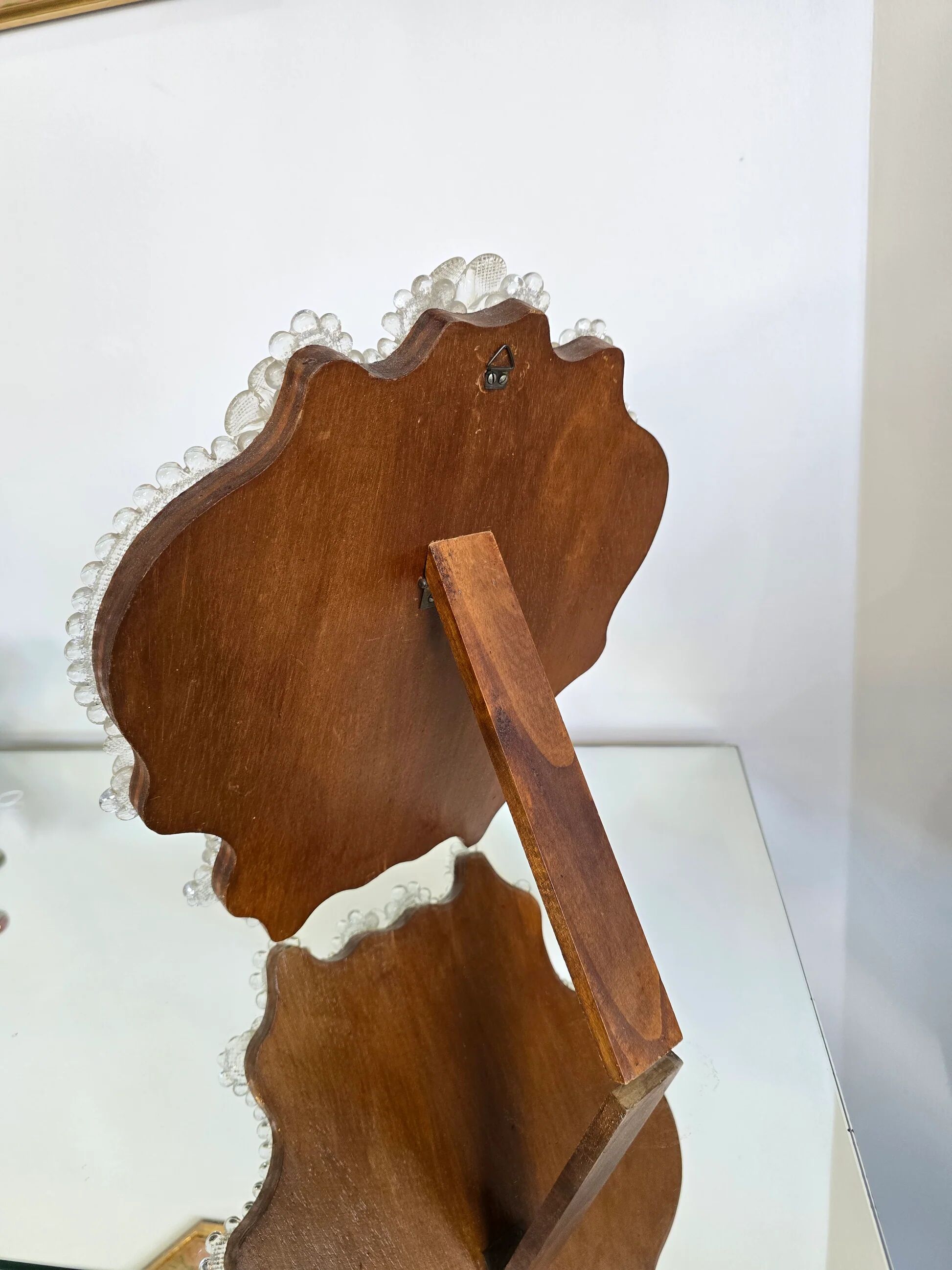 Venetian glass mirror – 35 x 30 cm