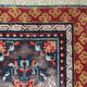 Chinese rug 1850 160 X 80 cm