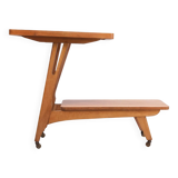 Two tier tray TV table 1950s Holland