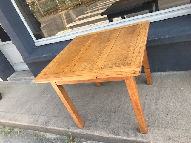 Vintage square table