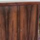 Large rosewood sideboard, 2 doors and central niche.