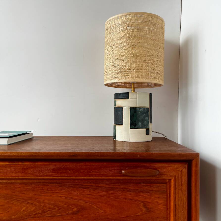Capucine Valentin ceramic table lamp