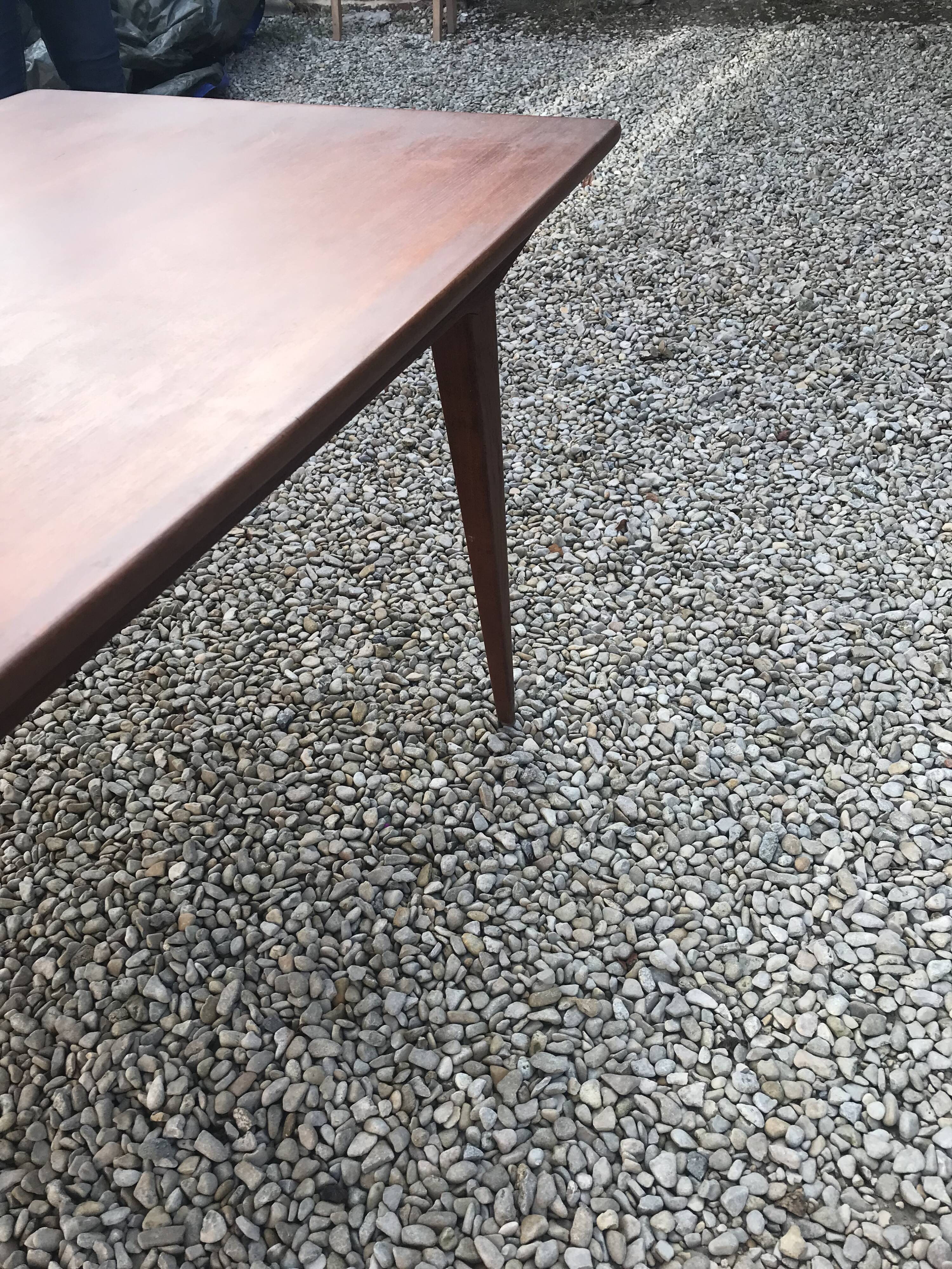 Scandinavian teak dining table