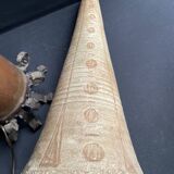 Accolay metal and ceramic lamp (1945-1989)