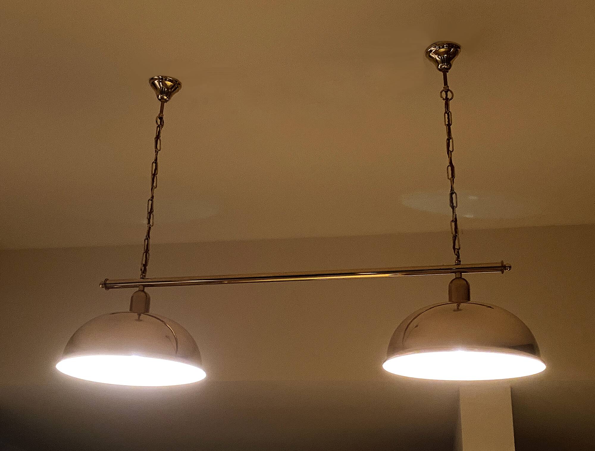 Very Large Vintage Pendant Light