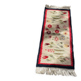 Tapis Rollakan décor de tulipes vintage