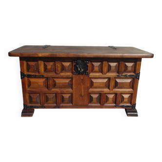 Coffre banc en bois massif style toscan, Argudo Navarro