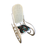 Rocking chair design restauré vintage