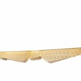 Mediterranean dimmable pendant light, large model, brushed brass