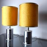 Pair of futuristic lamps by Marca SL, Spain, 1970