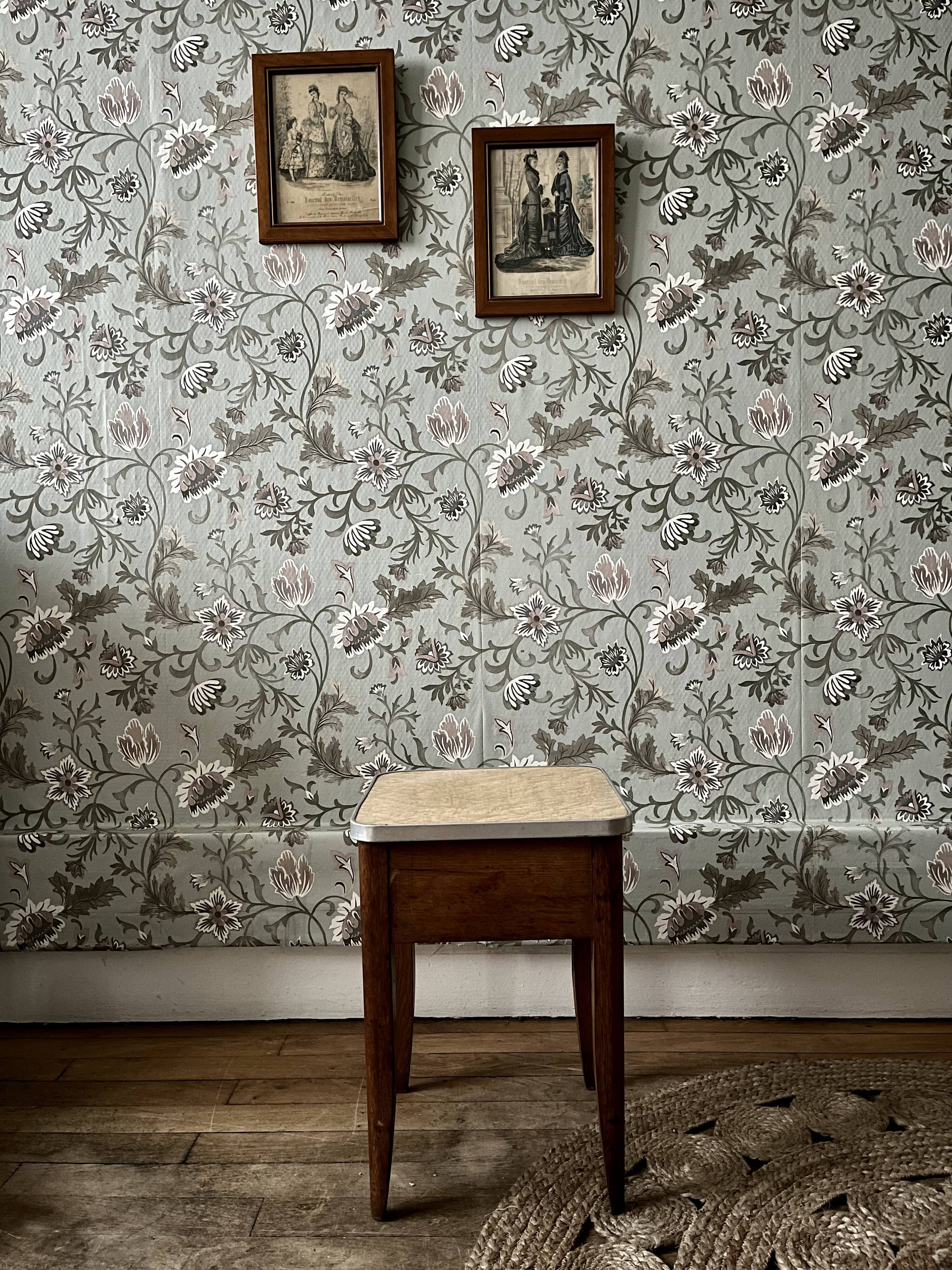 Wooden and formica stool (renovated)