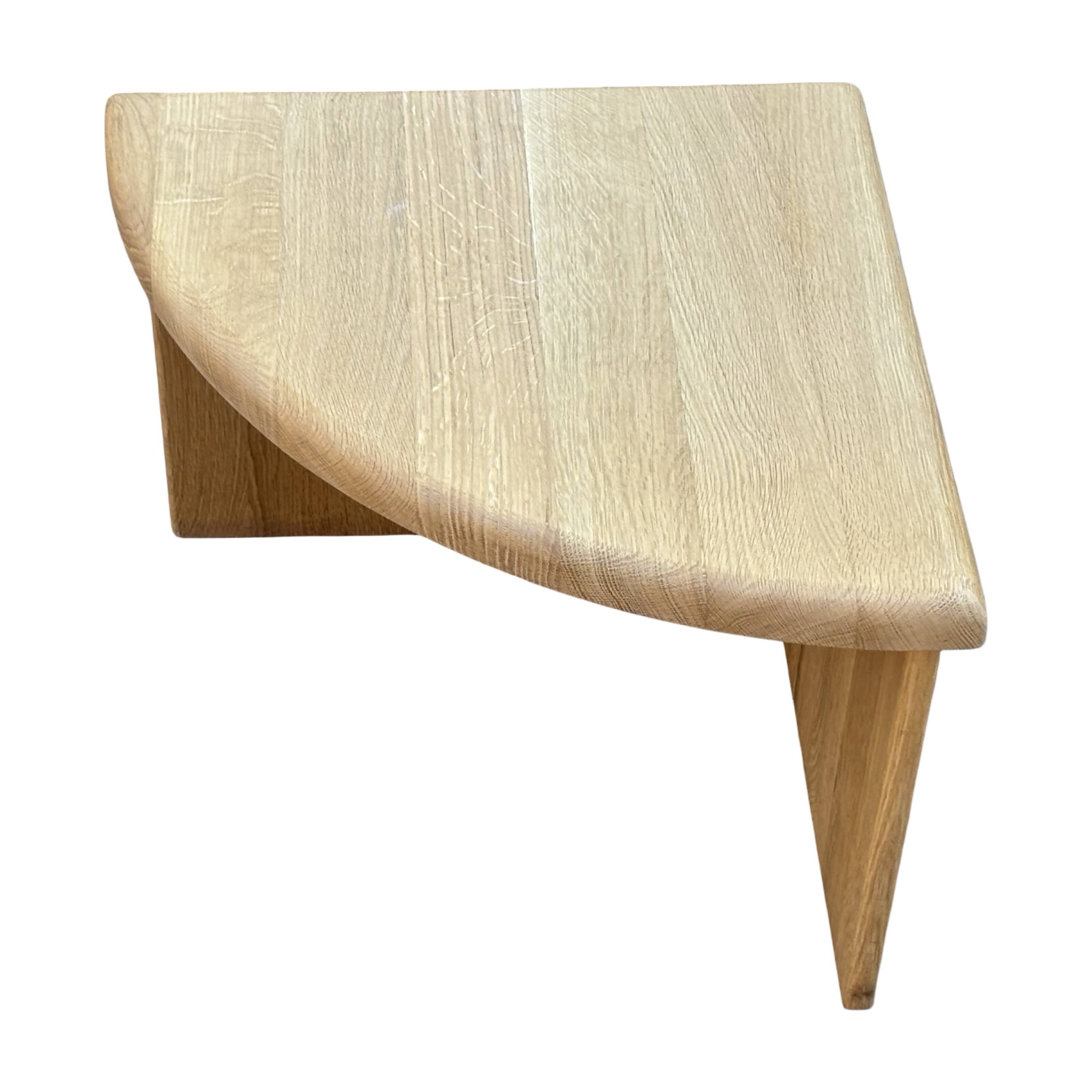 Vintage coffee table with side tables 80s design