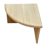 Vintage coffee table with side tables 80s design