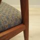 Set of three teak chairs, Danish design, 1970s, designer: Kai Kristiansen