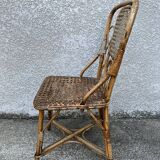 Canned rattan chairs house drucker