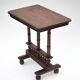 Renaissance-style wooden table or console, antique furniture, side table.
