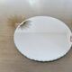 Old round, beveled, art deco mirror, 1940s-50s