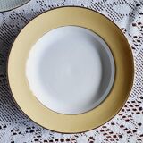 Set of 8 mismatched deep plates L'Amandinoise