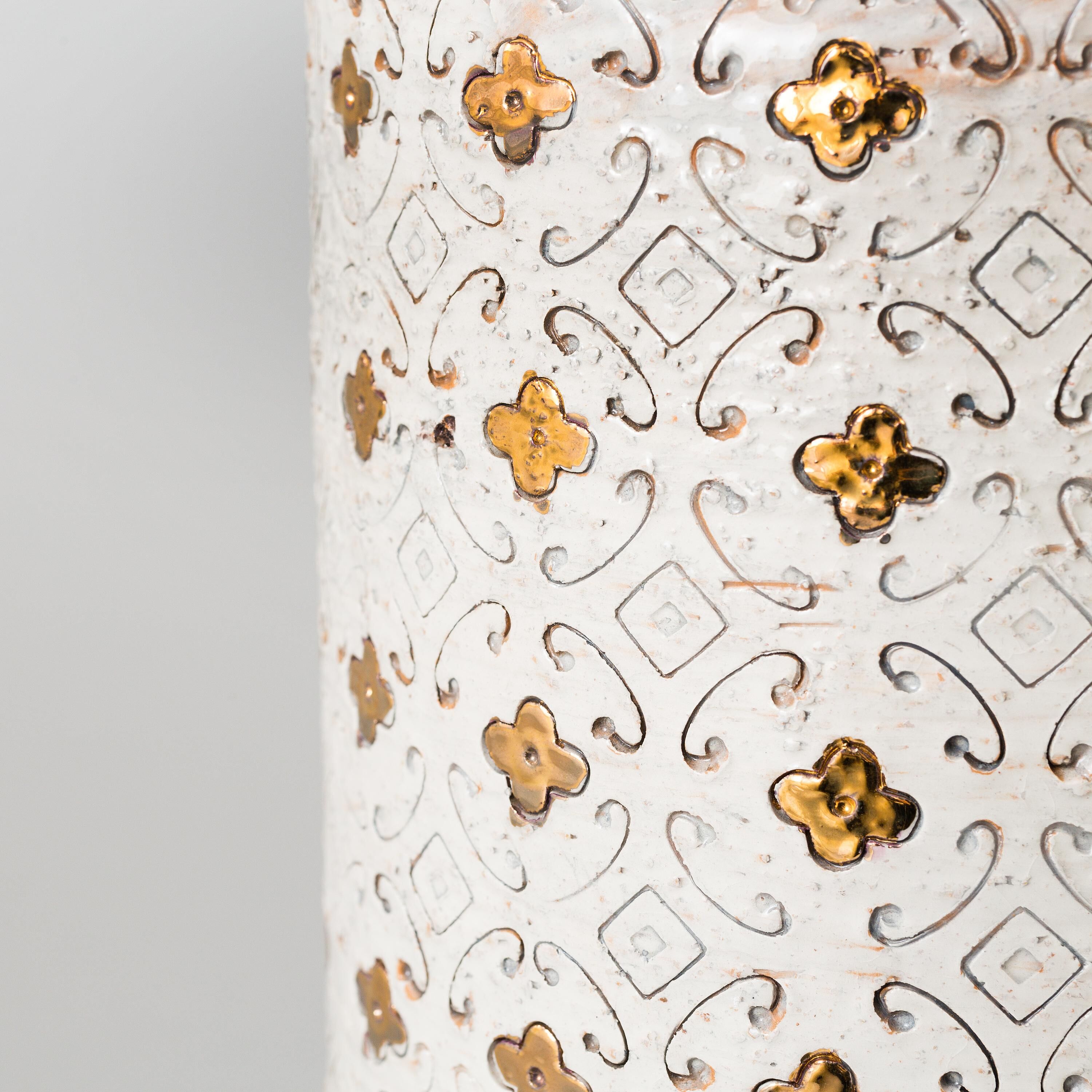 Ceramic table lamp by Bitossi, Italy, 1960, numbered 22/44