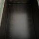 Vintage industrial filing cabinet on wheels