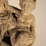 Virgin and child in stone 18th century