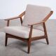 Fauteuils en teck par H. Brockmann-Petersen pour Randers Møbelfabrik, années 1960, ensemble de 2