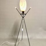 Tripod floor lamp "design 1950".
