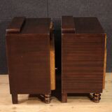 Pair of Italian bedside tables from the 1960s