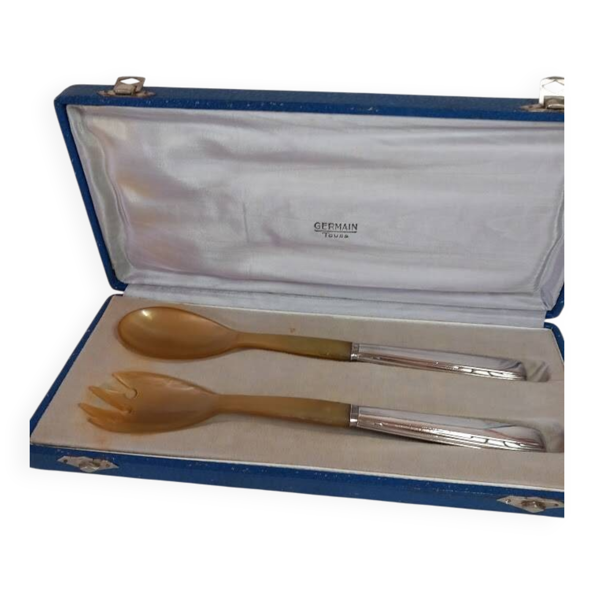 Art Deco salad cutlery