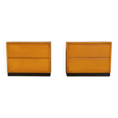Pair of bedside tables by WK Möbel, 1950s