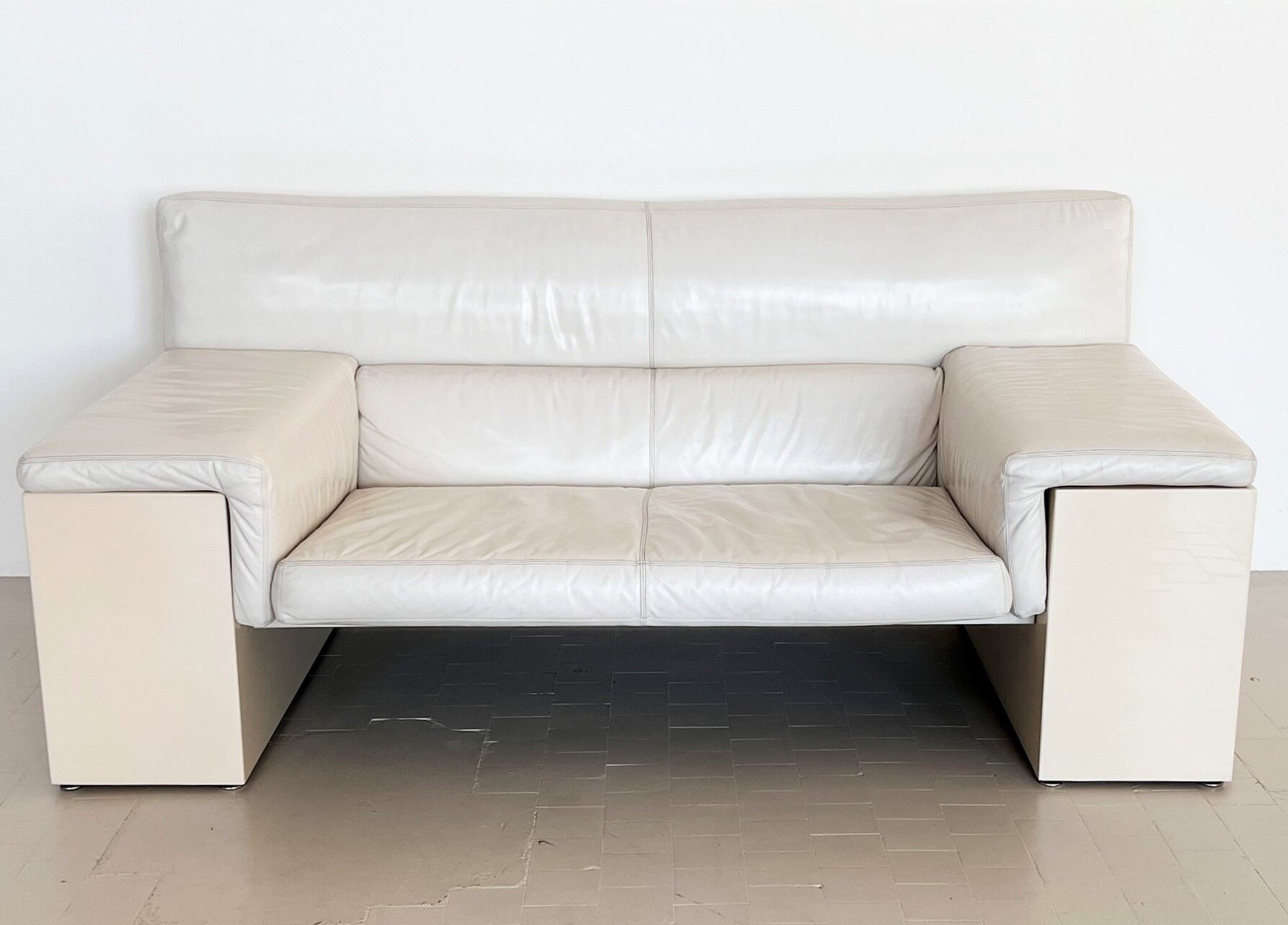 Cini Boeri two-seater sofa Knoll 'Brigadier'