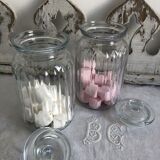 Pair of confectionery jars