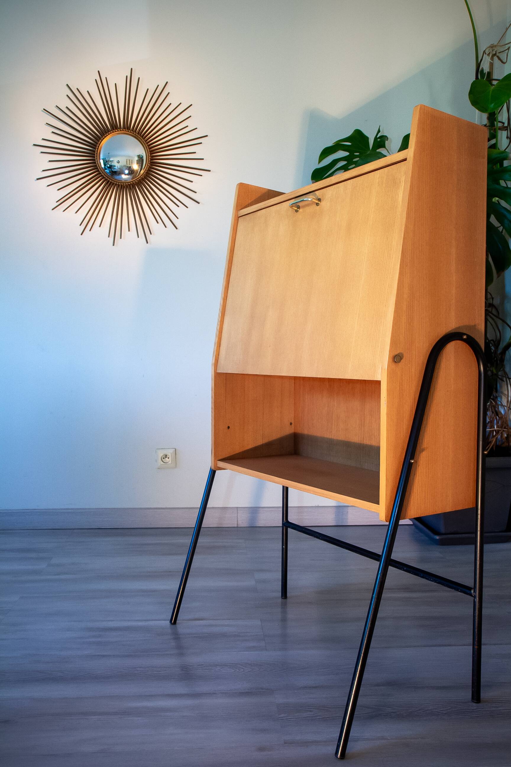 Superb 1950s secretary by Jacques Hitier.