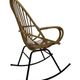 Vintage Dirk van Sliedregt Rohe Noordwolde rattan rocking chair