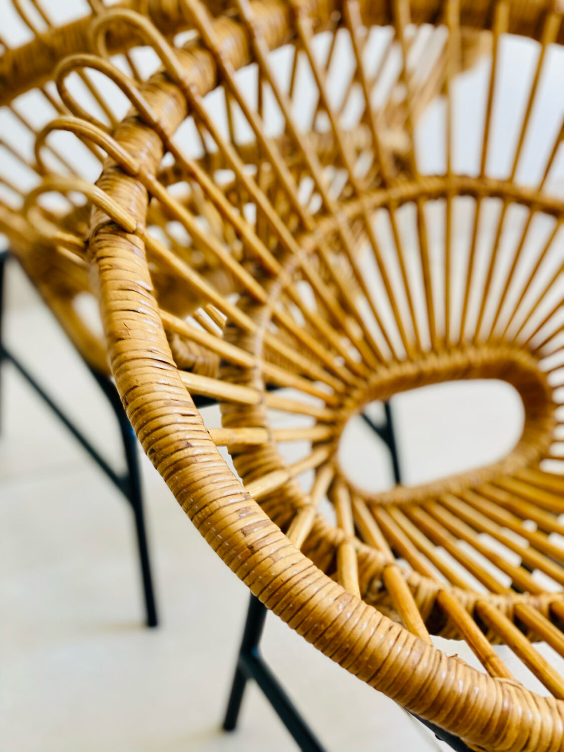 Children's rattan lounge set