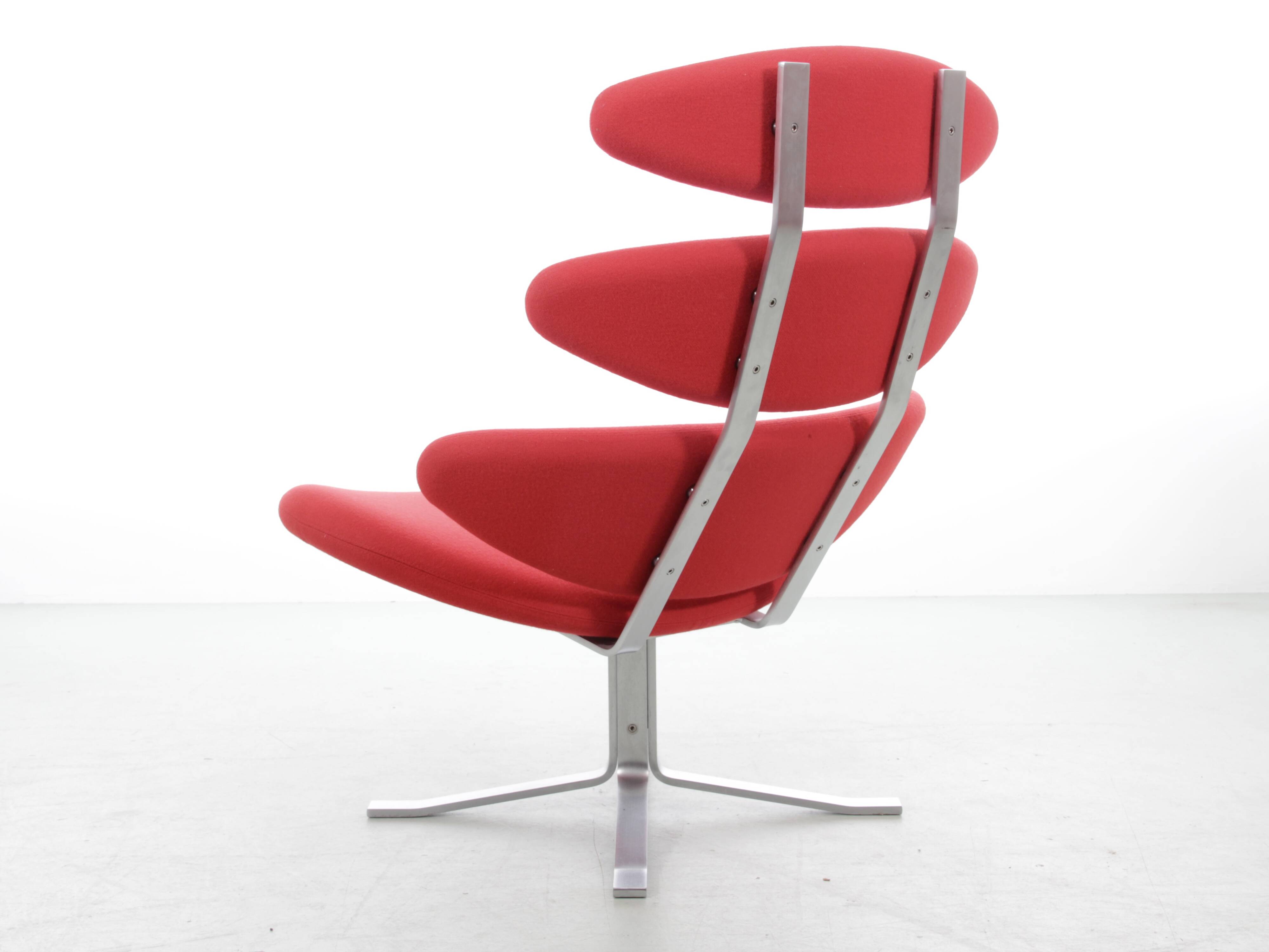 Paire de fauteuils scandinaves vintage modèle Corona