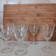 6 port glasses engraved from the 60s